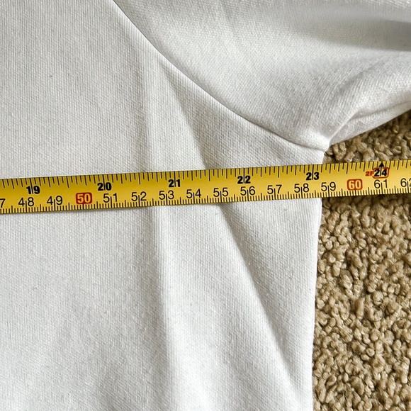 Oiselle Born and Raced Seattle White and Blue Crewneck Sweatshirt Womens Large - Picture 10 of 14